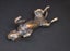 "Staffie Yoga" Mini Bronze Staffordshire Terrier Dog Sculptures by NZ Artist Carousel 13