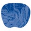 Kensington Blue Super Thin Mouse Pad Anti-Slip Desktop Tracking for Computer Carousel 2