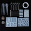 27Pcs DIY Craft Tools Kit Silicone Crystal Mold Making Jewelry Pendant Resin Cas Carousel 1