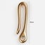 3 Sizes Solid Brass KeyChain Key Ring Belt U Hook Wallet Chain Key Clip Hook Carousel 4