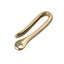 3 Sizes Solid Brass KeyChain Key Ring Belt U Hook Wallet Chain Key Clip Hook Carousel 7