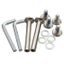 2pcs 70mm Clear Luggage Suitcase Replacement Rubber Wheel Roller Suitcase Repair Carousel 5