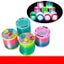 3D Magic Circle Glow Dark Walking Rainbow Spring Toy Circle Slinky Magic Circle Carousel 3
