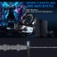 PS4 Gaming Headset Surround Sound Xbox One Headset Noise Canceling Mic LED Light Carousel 3