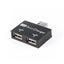 USB2.0 Male To Twin Charger Dual 2 Port USB Splitter Hub Adapter Converter Carousel 3