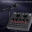 V8 Audio USB Headset Microphone Webcast Live Sound Card for Phone Computer Carousel 4