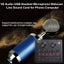 V8 Audio USB Headset Microphone Webcast Live Sound Card for Phone Computer Carousel 6