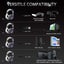 Xbox One Gaming Headset Headphone Surround Sound Noise Canceling Earpads & Mic Carousel 3