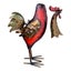 Metal Artwork-Rooster Carousel 6