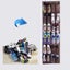 24 Pocket Shoe Storage Closet Holder Door Wall Hanging Organizer Rack Bag Carousel 2
