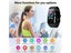 Fitness Heart Rate Monitor Bluetooth Watch 1.14Inch Pedometer Smart Wristband Carousel 3