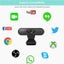 HD Webcam 1080P with Microphone PC Laptop Desktop USB Streaming Computer Camera Carousel 4