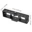 Triple Multi-function Live Broadcast Extension Bracket Smartphone Camera Stand Carousel 3