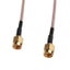 50cm SMA Male To SMA Male Bulkhead RF Coax Pigtail Cable Adpter Connector RG316 Carousel 5