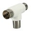 Coaxial Coax Antenna Y Splitter Adapter Aerial to CATV TV Converter Socket Plug Carousel 3