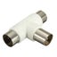 Coaxial Coax Antenna Y Splitter Adapter Aerial to CATV TV Converter Socket Plug Carousel 6