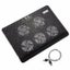 5 Fans LED USB Port Cooling Stand Pad Cooler for 17 inch Laptop Notebook Carousel 3