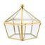 Custom Wedding Ring Bearer, Personalized Wedding Ring Box Glass Box Geometric Gl Carousel 5