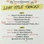 Title Trackers - Lost Title Tracks [VINYL LP] Carousel 1