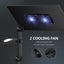 Neewer Portable Adjustable Laptop Stand Desk Table Vented w CPU Fans & Mouse Pad Carousel 3