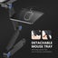 Neewer Portable Adjustable Laptop Stand Desk Table Vented w CPU Fans & Mouse Pad Carousel 4