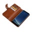 Oppo r11 Multifunction Leather Wallet Case 9 slots 3 pockets & zipper (brown) Carousel 4