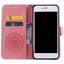 Galaxy a42 Pu Leather Wallet Case Embossed Sunflower Card Slot magnet pink Carousel 3