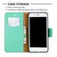 Galaxy A03s PU leather wallet case lichi grain finish green Carousel 3