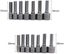14 PCS Hex Power Nut Driver Drill/Socket Bits Adapter Set With Strong Sleeve Carousel 15
