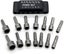 14 PCS Hex Power Nut Driver Drill/Socket Bits Adapter Set With Strong Sleeve Carousel 14