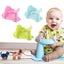 Infant Toddler Kids Anti-Slip Lovely Baby Safety Comfortable Bath Tub Seat Chair Carousel 1