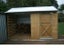 Relocatable Wood & Tool Shed Combo Carousel 4