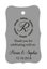 100 PCS Custom Made Scallop Edges Thank You For Wedding Paper Hang Tags-Grey Carousel 1