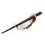 Metallic Fashion Hair Pin Women Silvertone Barrette Hand Carved Hairs Accessory Carousel 3