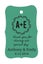 100 PCS Thank You for sharing our special day Custom Wedding Hang Tags-Green Carousel 1
