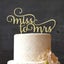 "Miss To Mrs" Bridal Shower Cake Topper Custom Rustic Wooden Wedding Cake Topper Carousel 3