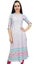 Bimba Women's Indian Ethnic Printed Pink Kurta Drawstring Waist Tunic Dress-26 Carousel 1