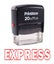 Printtoo Rubber Stamp Office Stationary Self Inking EXPRESS Custom Stamp-Red Carousel 1