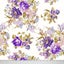 Soimoi 58 Inches Wide Decorative Floral Printed Cotton Voile By The 1 Yard Carousel 1