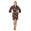 Bimba Women Floral Black Robe Short Cotton Getting Ready Bridesmaid Robes Carousel 4