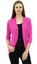Bimba Women's Solid Shrug spandex 3/4 Sleeve Casual Fushia Pink Shrug Cardigan Carousel 7