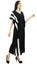 Bimba Womens Long Rayon Side Pannels Kaftan With Belt Designer Cover Up Caftan Carousel 6