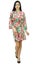 Bimba Womens Floral Cotton Short Robe Getting Ready Bride Bridesmaid Coverup Rob Carousel 4