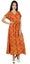 Bimba Women Casual Rayon Cold-Shoulder Long Maxi Dress With Drawstring Waist Carousel 1