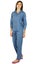 Bimba Womens Printed Pajama Set Cotton Night Wear Full Sleeve Shirt with Pyjamas Carousel 2