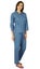 Bimba Womens Printed Pajama Set Cotton Night Wear Full Sleeve Shirt with Pyjamas Carousel 4