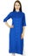 Bimba Womenton Down Rayon Kurta 3/4 Sleeve Formal Indian Casual Tunic Carousel 1