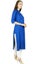 Bimba Womenton Down Rayon Kurta 3/4 Sleeve Formal Indian Casual Tunic Carousel 5