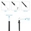 Wifi Endoscope Camera 5.5mm Lens USB 1920P Android Iphone Inspectioin Borescope Carousel 7