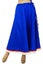 Bimba Royal Blue Long Maxi Dupion silk Skirt A-Line Skirts With Drawstring Waist Carousel 3